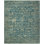 Hand Knotted Wool Area Rug in Blue
