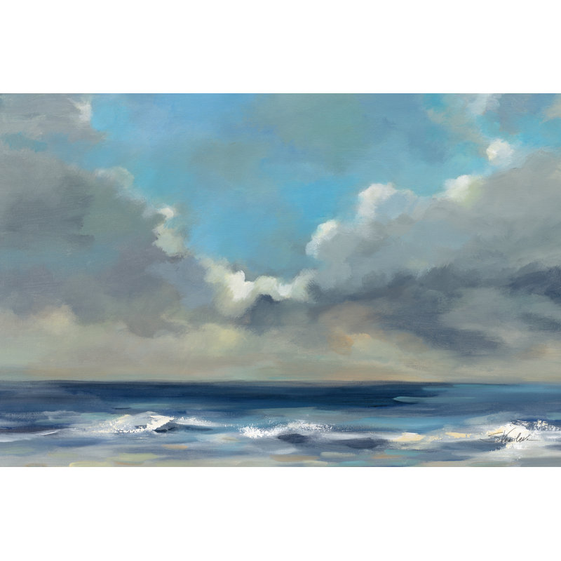 Sky Through The Clouds by Silvia Vassileva - Wrapped Canvas Art Prints, 81cm H x 122cm W x 3.8cm D
