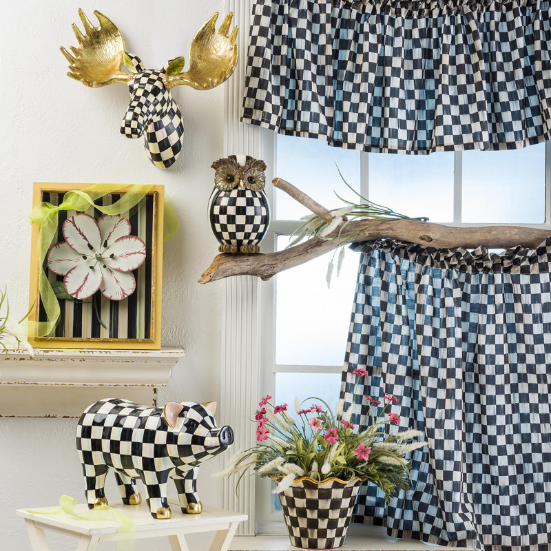 Courtly Check® Cafe Curtain