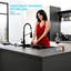 Attop Handmade Nano Black Stainless Steel Scratch-resistant 33 Inch Single Bowl Drop-in Kitchen Sink With Strainer