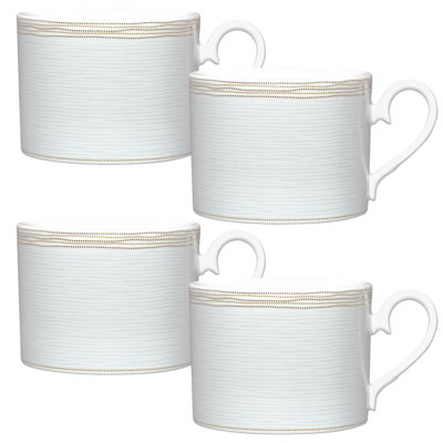 Tasses à thé Noritake Linen Road, 8,5 oz