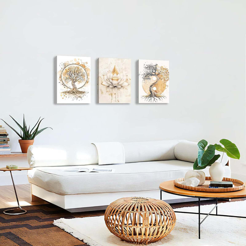 3 Piece Wrapped Canvas Print