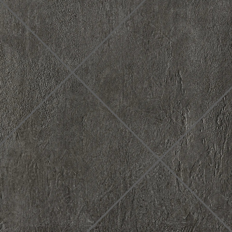Creative Concrete 12" x 24" Italian Porcelain Floor & Wall Tile, Dark Gray