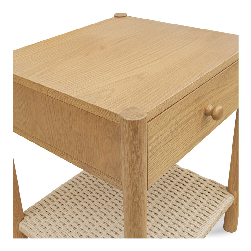 Millie 1 - Drawer Nightstand, Natural
