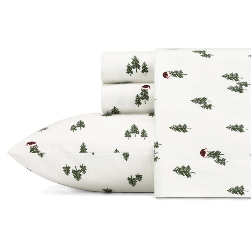Eddie Bauer Cozy Cotton Flannel Sheet Sets, Twin
