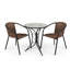 VERDE BISTRO 60cm Mosaic Table with San Remo Chair Garden Set