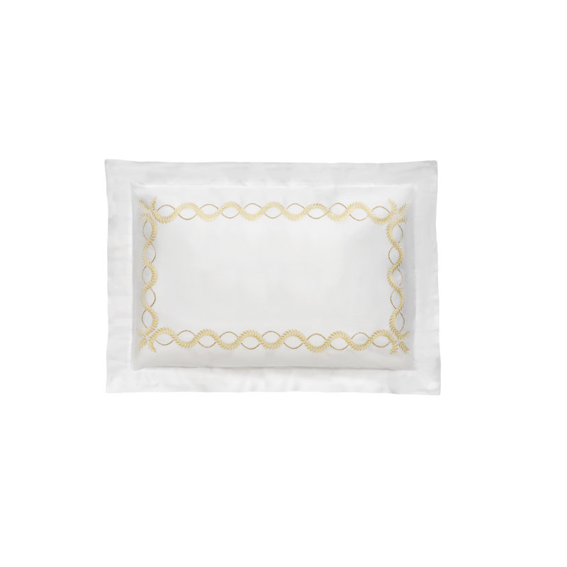 Diana Embroidery By DEA Cotton Pillow Sham, King
