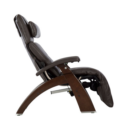Human Touch Perfect Chair PC610 OmniMotion Classic Zero Gravity Recliner Performance Upholstery Package Dark Walnut Base