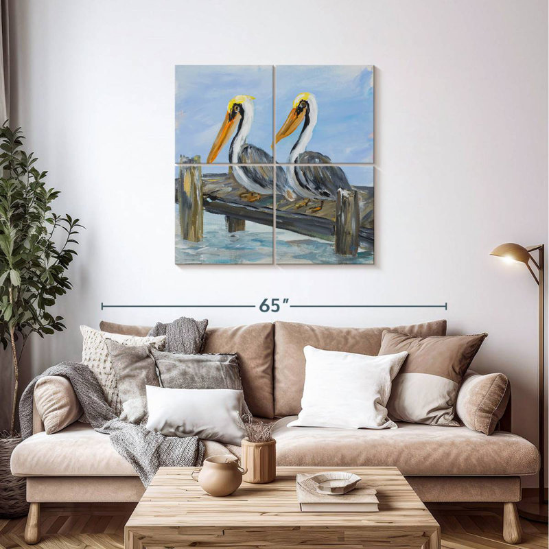 Brampt Pelicans On Deck