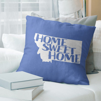 Outdoor Reversible Throw Pillow
