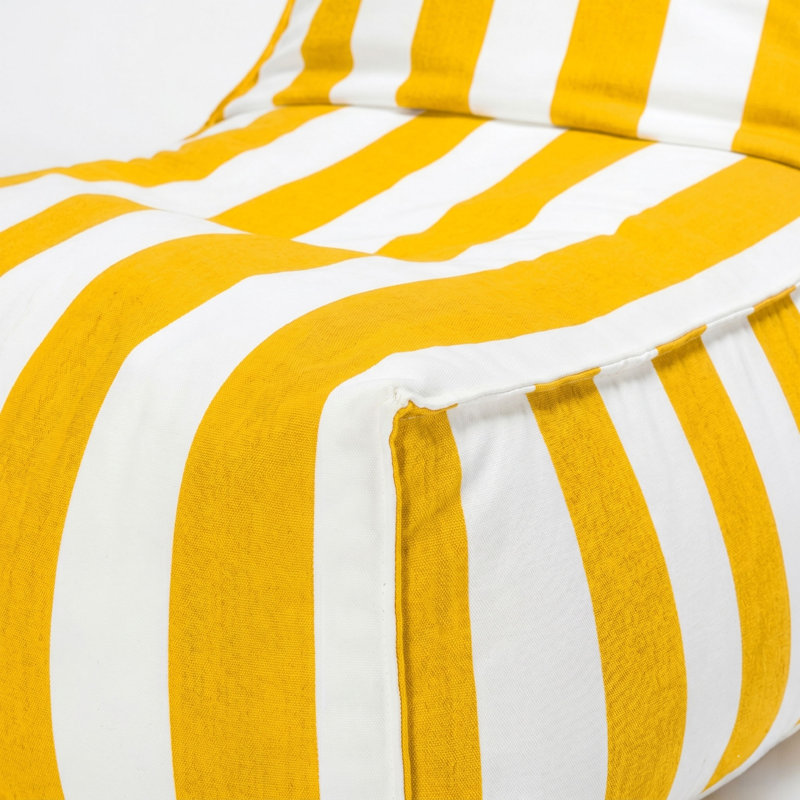 Fauteuil à billes Santorin, Jaune