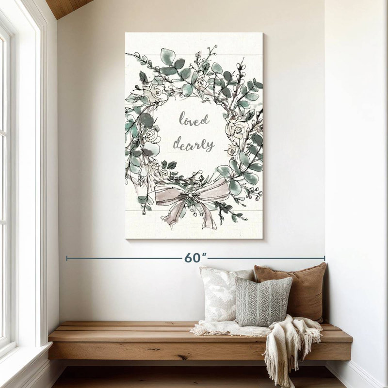 Tergel Modern Farmhouse Lived, H 48 po x l 32 po