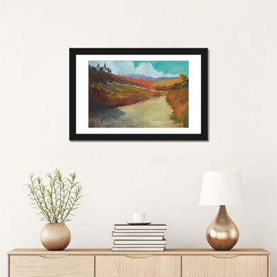 « country road iii », reproduction d’art sur toile