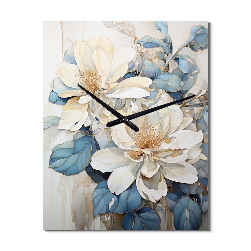 Horloge murale Iremsu - Rhododendron, Moyen