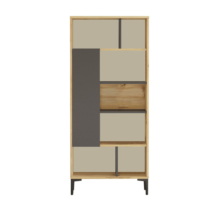 Bookshelf, Naturel/noir