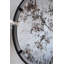 D31.5X0.5 "Miroir rond Theodor avec design industriel et cadre en métal pour la décoration murale