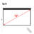 Living And Home Outdoor Electric Projector Screen Projector Screen