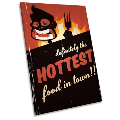 Kitchen Spicy Hot Food - Wrapped Canvas Print