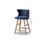 Tabouret de comptoir 26,4 po Britleigh-99169937