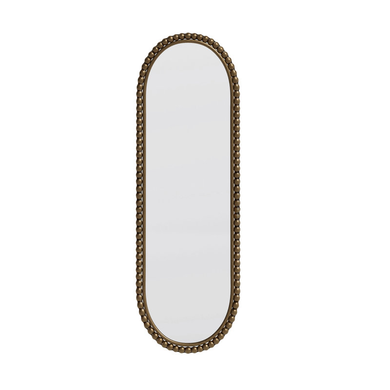 Miroir rétro Iron Art, Doré