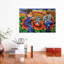Coffee On Flowers - Painting on Canvas-189462680-244326673