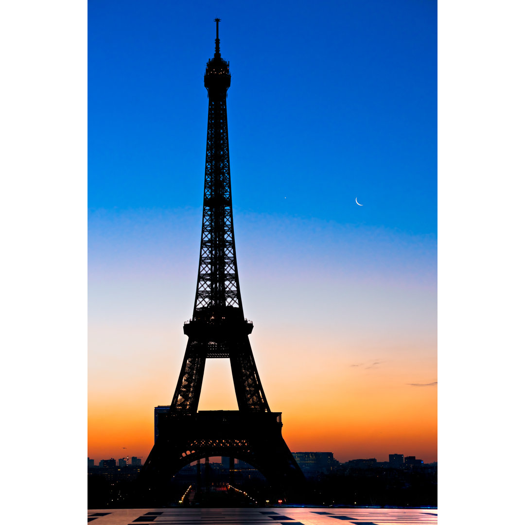 Blakesburg Eiffel Tower, Paris - Wrapped Canvas Photograph