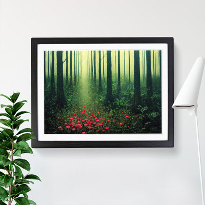 XH1022-9720X Vivid Spring Forest - Single Picture Frame Print