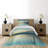 Hypnotic Coastal Polyester Coverlet