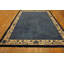 Tapis bleu en porcelaine de Chine