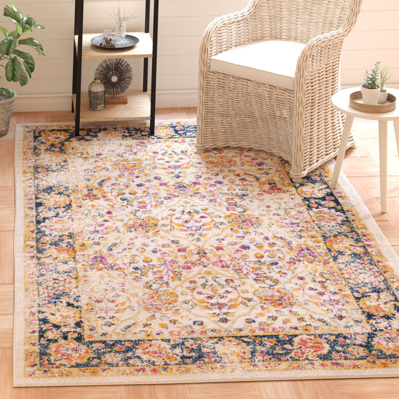 Sariah Oriental Jute / Sisal Area Rug, Rectangle 155 x 229 cm
