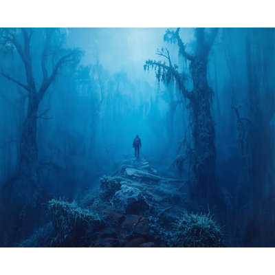 Misty Andean Ascent