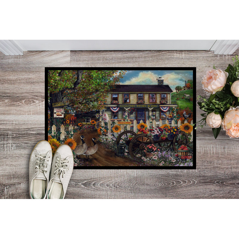Non-Slip Outdoor Doormat, Rectangle 2' x 3'