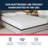 Blanc Gel Memory Foam, Medium Feel, Mattress-139642345-139642344