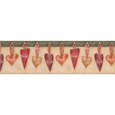 Bordure de papier peint Belote