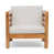 Beige Cushion/Brown Frame sélectionné