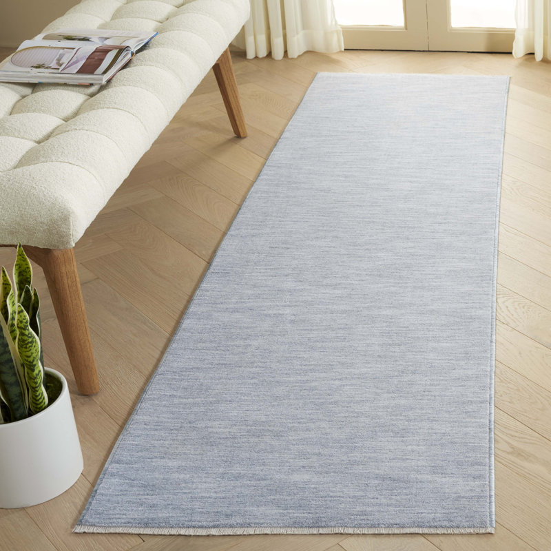 Bowdoin Performance Solid Color Rug, Runner 2'2" x 8'
