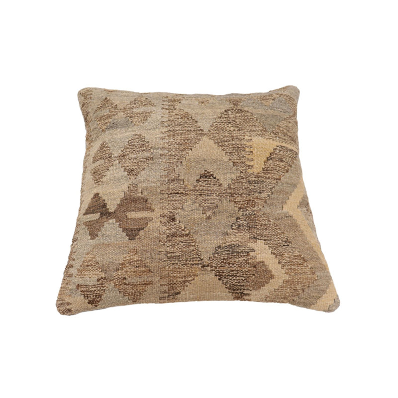 Housse et insert de coussin carré 100% laine