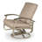 Askar Swivel Powder Coated Aluminum Outdoor Lounge Chair-19643688-19643665-19643689