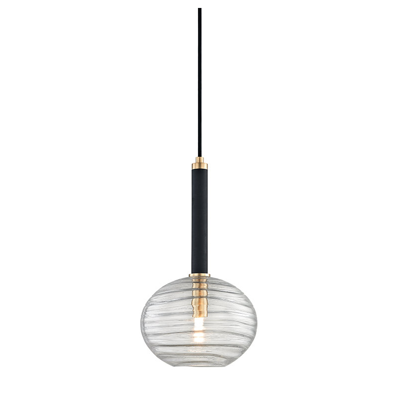 Breton 1 - Light Pendant, Aged Brass