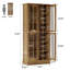 72" Tall Bookcase with 6-Tier Shelves