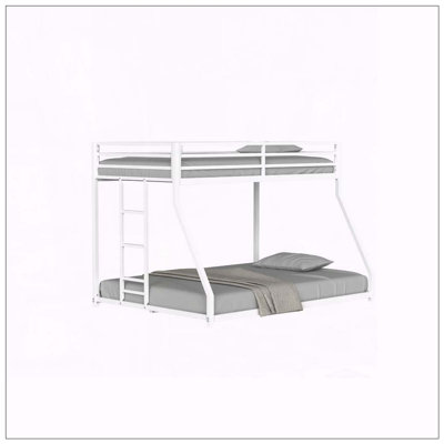 Adam Sturdy over  Bunk Bed Metal for Kids and Adult, Low Profile and Easy Climbing with Stable Ladder