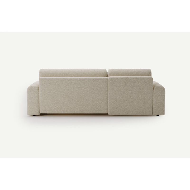 Bobby Corner Sofa 2,5 seater with sleeping function, Left Hand Facing, Beige