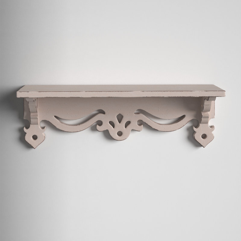 Everly Floating Shelf with Live Edge