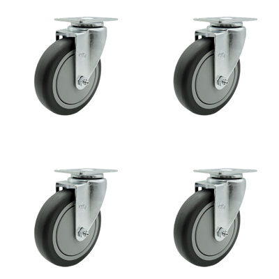 Cambro Dish Caddies Swivel Caster Replacement Set