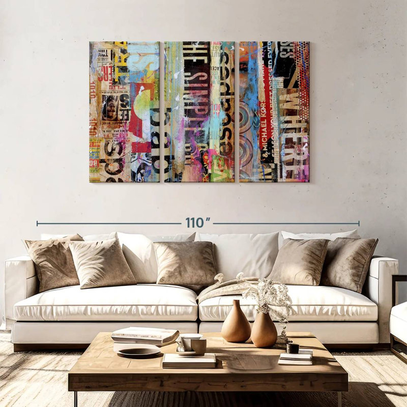 Tergel Metro Mix 21 I, H 48 po x l 74 po