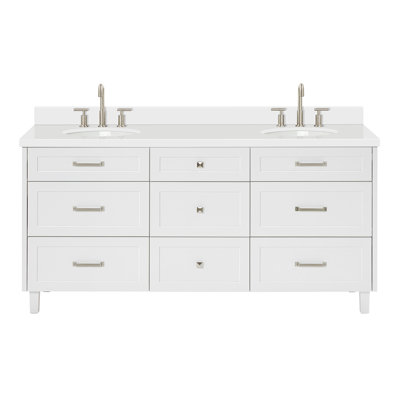 Meuble-lavabo double 73 po ARIEL Monrow