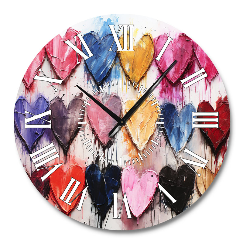 Horloge murale Pop Art, Grand