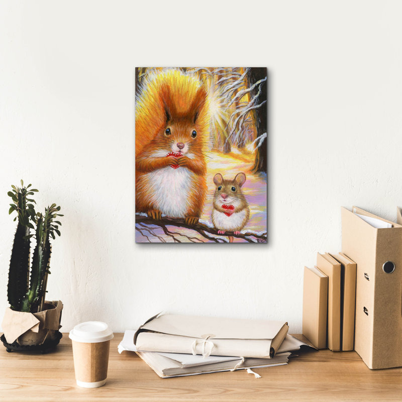 «Valentines For Friends7» par Bridget Voth, H 16 po x l 12 po x P 0,75 po