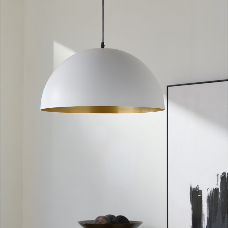 Luminaire suspendu Amil, Blanc