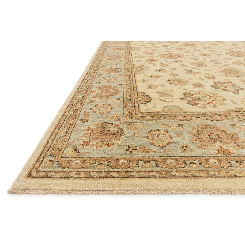 Durden Wool Oriental Indoor Rug, Rectangle 5'6" x 8'6"